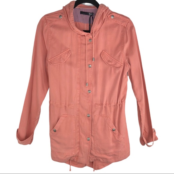 🆕 Max Jeans Rosette Utility Jacket - Picture 4 of 8